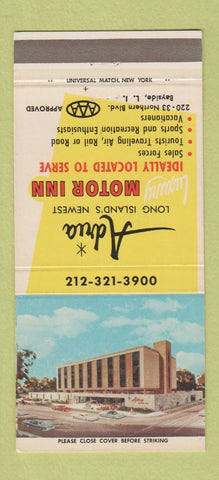 Matchbook Cover - Adria Motor Inn Bayside LI NY 30 Strike
