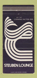 Matchbook Cover - Steuben Lounge Corning Hilton Inn Corning NY 30 Strike