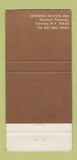 Matchbook Cover - Steuben Lounge Corning Hilton Inn Corning NY 30 Strike