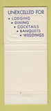 Matchbook Cover - Fort Inn Rome NY 30 Strike