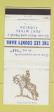 Matchbook Cover - Lee County Bank Fort Myers FL WEAR 30 Strike