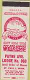 Matchbook Cover - Matchbook Cover Moose Lodge St Paul MN