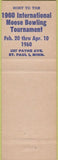 Matchbook Cover - Matchbook Cover Moose Lodge St Paul MN