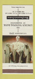 Matchbook Cover - Lincoln National Bank Washington DC 30 Strike