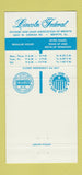 Matchbook Cover - Lincoln Federal Savings Berwyn IL 30 Strike