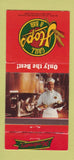 Matchbook Cover - Hops Grill Bar Tampa FL 30 Strike