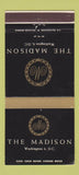 Matchbook Cover - Madison Hotel Washington DC 30 Strike