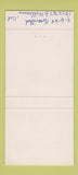 Matchbook Cover - Madison Hotel Washington DC 30 Strike