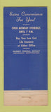 Matchbook Cover - Franklin Savings Bank New York City 30 Stick