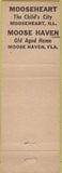 Matchbook Cover - Matchbook Cover Moose Lodge Tucson AZ