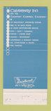 Matchbook Cover - Causeway Inn Hotel Motel Resort Tampa FL 30 Strike