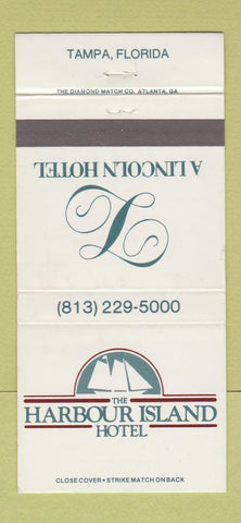Matchbook Cover - Harbour Island Hotel Tampa FL 30 Strike