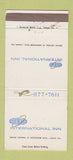 Matchbook Cover - International Inn Tampa FL WEAR #1 30 Strike