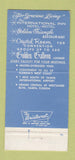 Matchbook Cover - International Inn Tampa FL WEAR #1 30 Strike