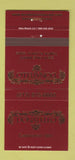 Matchbook Cover - Donatello Restaurant Tampa FL 30 Strike