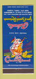 Matchbook Cover - Columbia Spanish Restaurant Tampa FL 30 Strike