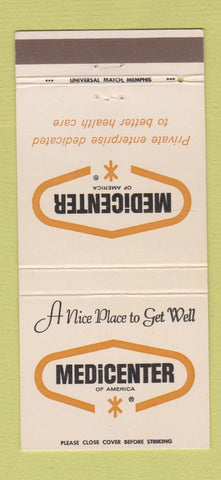 Matchbook Cover - Medicenter of America Tampa FL clinic? Medical 30 Strike