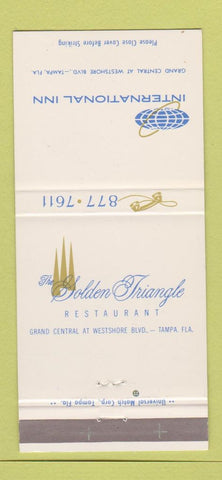 Matchbook Cover - International Inn Tampa FL Golden Triangle 30 Strike