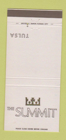 Matchbook Cover - The Summit Tulsa OK 30 Strike