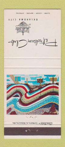 Matchbook Cover - Petroleum Club Oklahoma City OK 30 Strike