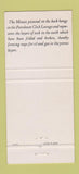 Matchbook Cover - Petroleum Club Oklahoma City OK 30 Strike