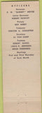 Matchbook Cover - Matchbook Cover Moose Lodge Davenport IA