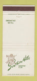 Matchbook Cover - Southern Hills Country Club Tulsa OK 30 Strike