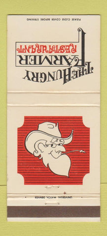 Matchbook Cover - Hungry Farmer Denver Colorado Springs Boulder 30 Strike