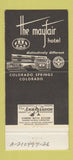 Matchbook Cover - Mayfair Hotel Colorado Springs 30 Strike