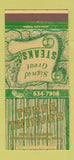 Matchbook Cover - Three Thieves Restaurant Colorado Springs 30 Strike