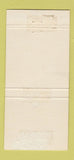 Matchbook Cover - Three Thieves Restaurant Colorado Springs 30 Strike
