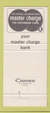 Matchbook Cover - Central Colorado Springs Bank 30 Strike