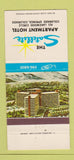 Matchbook Cover - Satellite Apartment Hotel Colorado Springs 30 Strike