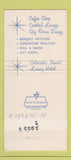 Matchbook Cover - Satellite Apartment Hotel Colorado Springs 30 Strike