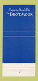 Matchbook Cover - Broadmoor Colorado Springs WEAR 30 Strike