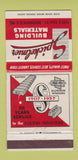 Matchbook Cover - Spickelmier Building Materials Indianapolis IN WORN 30 Strike