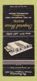 Matchbook Cover - Imperial House Motel Indianapolis IN WEAR 30 Strike