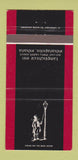 Matchbook Cover - Lamplighter Inn Indianapolis IN 30 Strike