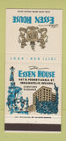 Matchbook Cover - Essex House Hotel Indianapolis IN 30 Strike