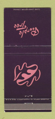 Matchbook Cover - Purple Tree Manger Hotels  30 Strike