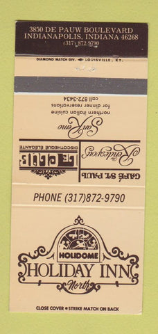 Matchbook Cover - Holidome Holiday Inn Indianapolis IN 30 Strike