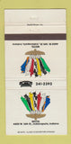 Matchbook Cover - Indianapolis Motor Speedway Motel IN 30 Strike