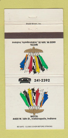 Matchbook Cover - Indianapolis Motor Speedway Motel IN 30 Strike