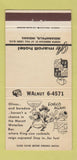 Matchbook Cover - The Marott Hotel Indianapolis IN 30 Strike