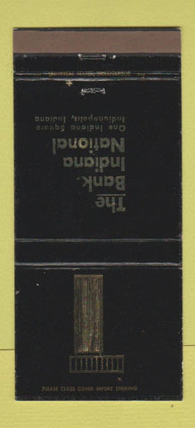 Matchbook Cover - Indiana National Bank Indianapolis IN 30 Strike