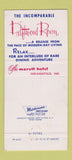 Matchbook Cover - Driftwood Room Marott Hotel Indianapolis IN 30 Strike