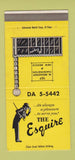 Matchbook Cover - The Esquire Farmington NM SAMPLE 30 Strike