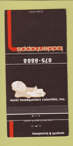 Matchbook Cover - Faddenhappi's Columbia MO 30 Strike