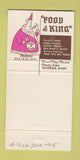 Matchbook Cover - Brown Palace Hotel Denver Colorado 30 Strike