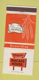 Matchbook Cover - Village Inn Pancakes CHAIN WEAR 30 Strike